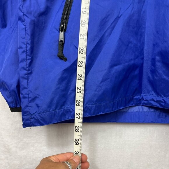 Vintage Sierra Designs Pullover Windbreaker Hoodie Mens M/L 1/2 Zip 90s Outdoor - Picture 11 of 12